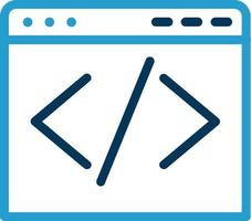 Code Vector Icon Design