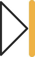 Skip Vector Icon Design