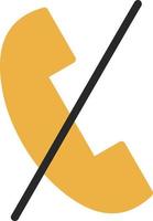 Phone Slash Vector Icon Design