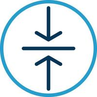 Compress Vector Icon Design
