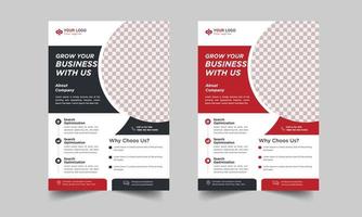 Modern Business Corporate  Conference Flyer Template vector