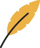 Feather Vector Icon Design