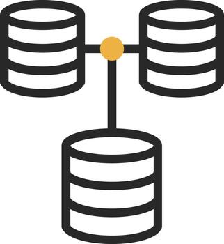 Database Vector Icon Design