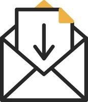 Inbox Vector Icon Design