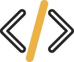 Code Vector Icon Design