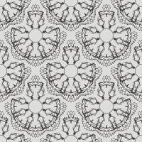 Seamless retro pattern background. Vector illustration