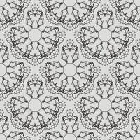 Seamless retro pattern background. Vector illustration