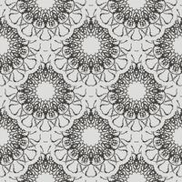Vector seamless retro pattern background.