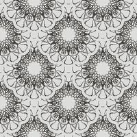 Vector seamless retro pattern background.