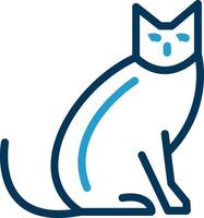Cat Vector Icon Design