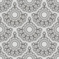Seamless retro pattern background. Vector illustration