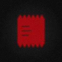Atm, cashbox vector Light red color retro style vector icon on white background
