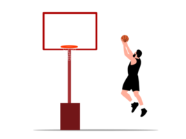 basquetebol jogador tiro png