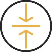 Compress Vector Icon Design