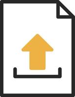 File Upload Vector Icon Design