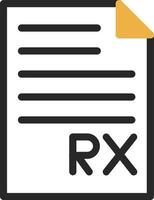 File Prescription Vector Icon Design