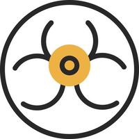 Biohazard Vector Icon Design