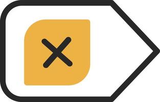 Backspace Vector Icon Design