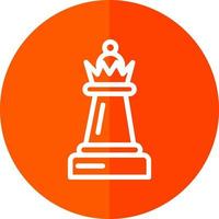 Chess Queen Vector Icon Design