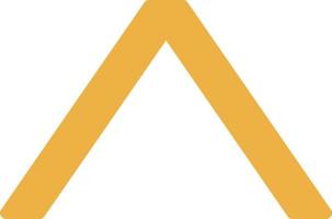 Angle Up Vector Icon Design