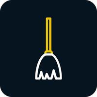 Broom Vector Icon Design