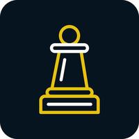 Chess Pawn Vector Icon Design