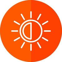 Brightness Vector Icon Design