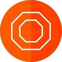 Octagon Vector Icon Design