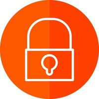Lock Open Vector Icon Design
