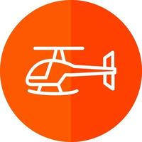 diseño de icono de vector de helicóptero