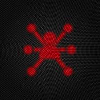 Business, network, product vector Light red color retro style vector icon on white background