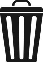 trash can icon vector, Bin, trash icon, Bin trash vector
