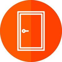 Door Closed Vector Icon Design