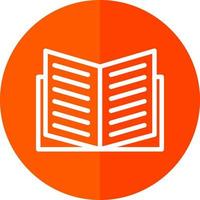 Book Open Vector Icon Design