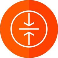 Compress Vector Icon Design