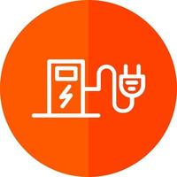 Charging Station Vector Icon Design