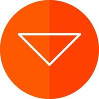 Caret Down Vector Icon Design
