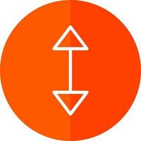 Arrows Alt V Vector Icon Design