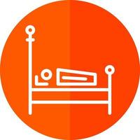 Bed Vector Icon Design