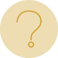 Question Vector Icon Design