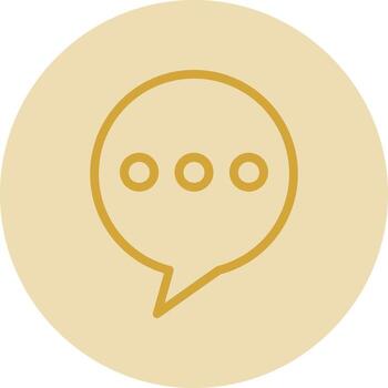 diseño de icono de vector de mensaje