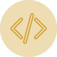 Code Vector Icon Design