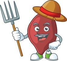 Liver Cartoon character vector