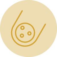 Meteor Vector Icon Design
