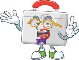 First aid kit Cartoon character vector