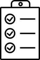 Lista de Verificación, Tareas icono negocio gerente vector icono
