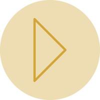 Caret Right Vector Icon Design