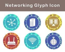 Networking Vector Icon Set