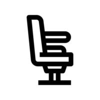 asiento icono para tu sitio web, móvil, presentación, y logo diseño. vector