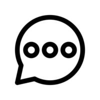 speech bubble icon for your website design, logo, app, UI. vector